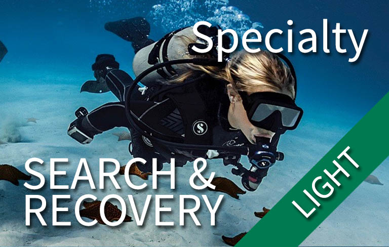 OTHER SC - Specialty - Search and Recovery dive (1 shore dive) if you already done 1 search dive