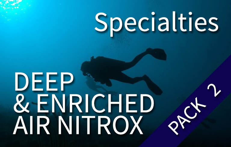 SSI PACK - SSI Pack Deep + Nitrox Specialties (3 boat dives)