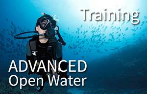 Advanced Open Water - Standard (3 shore dives + 2 boat dives)