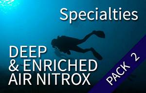 SSI PACK - SSI Pack Deep + Nitrox Specialties (3 boat dives)